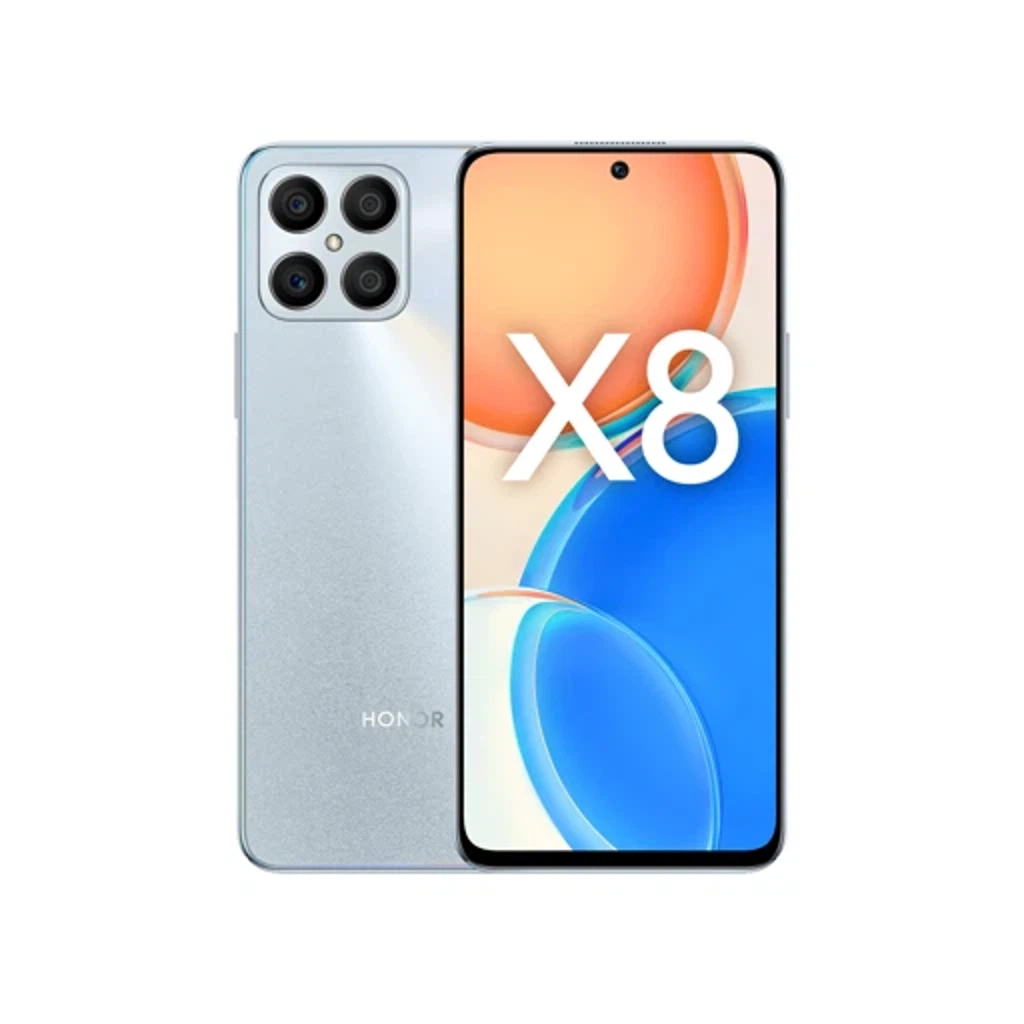 Смартфон HONOR X8 6/128GB (титановый серебристый)